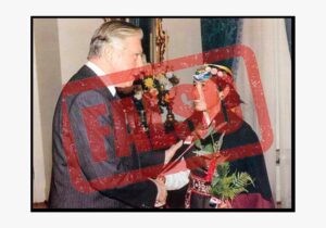 Es falso que la mujer que aparece en una foto viral con Pinochet sea Elisa Loncón