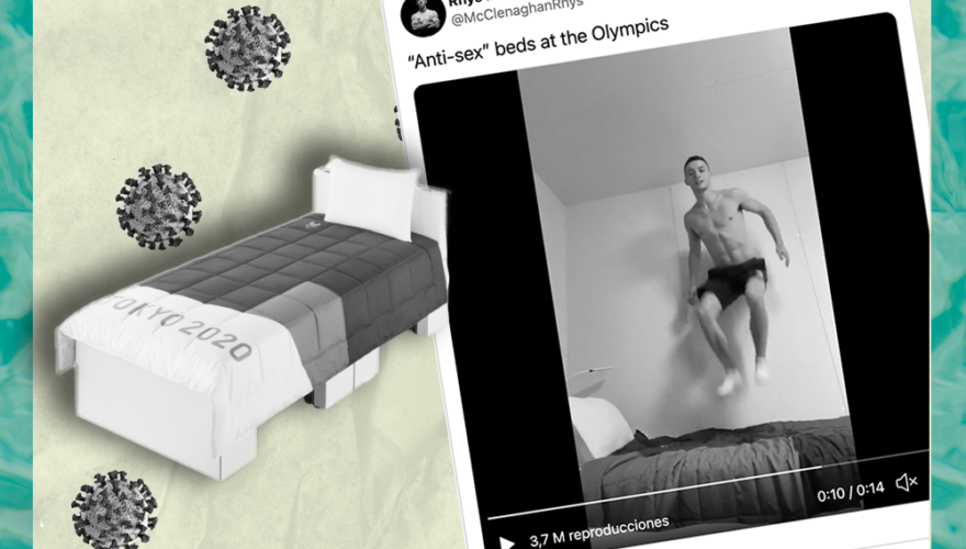 camas de la villa olímpica no son anti-sexo
