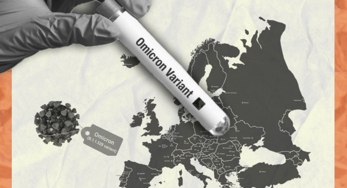 variante ómicron en europa