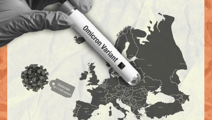 variante ómicron en europa