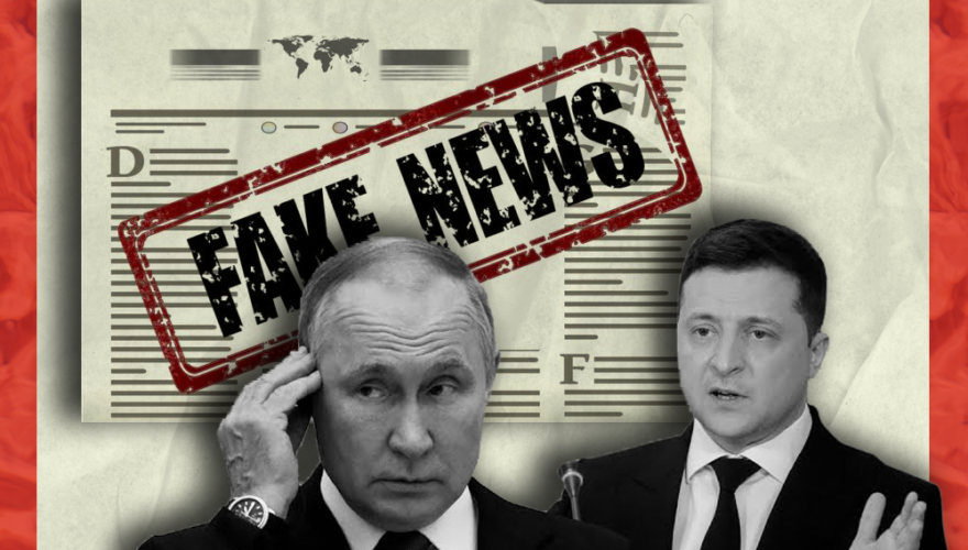 desinformación en el conflicto de Rusia y Ucrania