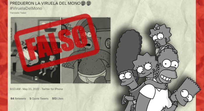 Los Simpson predijeron viruela del mono