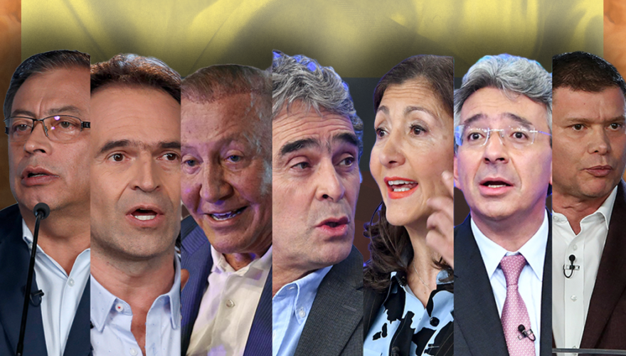 candidatos presidenciales en Colombia
