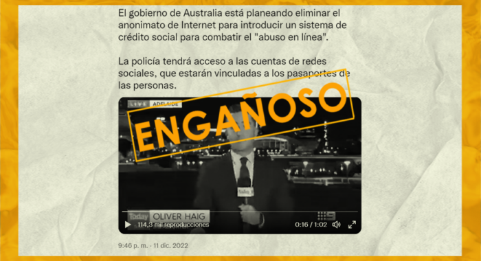 Engañoso_Australia planea eliminar anonimato del internet