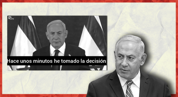 Falso_Netanyahu bombardeará Gaza