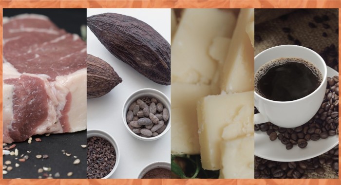Carne, cacao, queso y café, los 4 alimentos que mas C02 generan en su producción