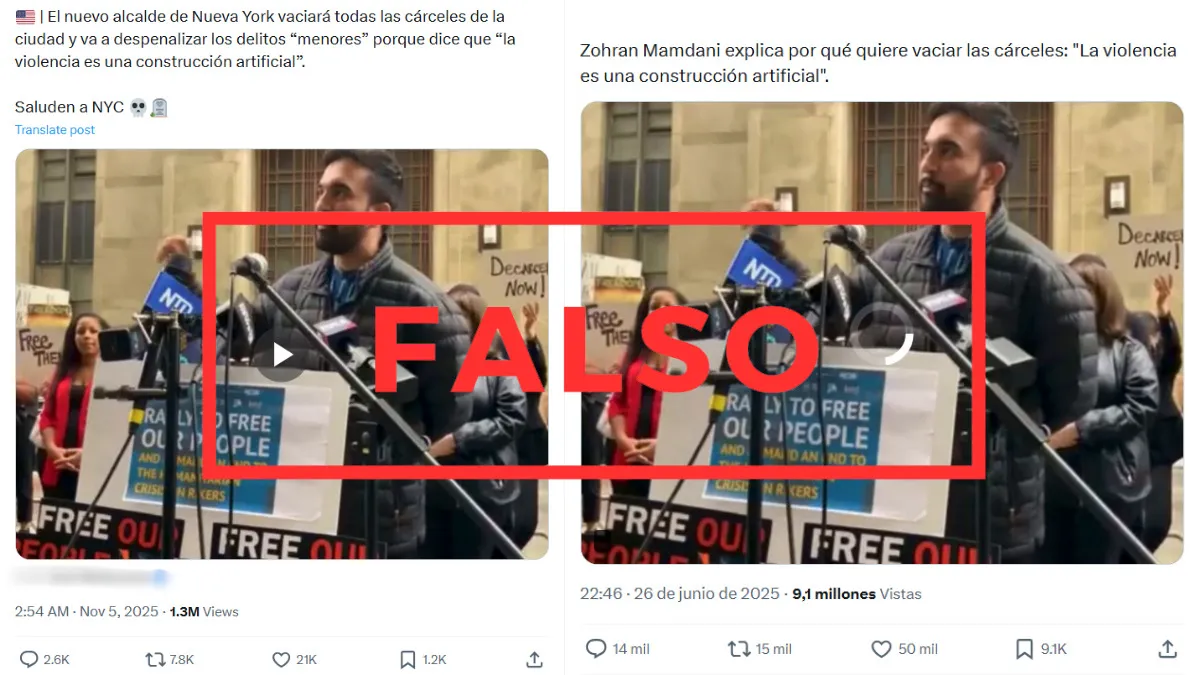 Mamdani no dijo que “vaciará todas las cárceles de Nueva York" y ...